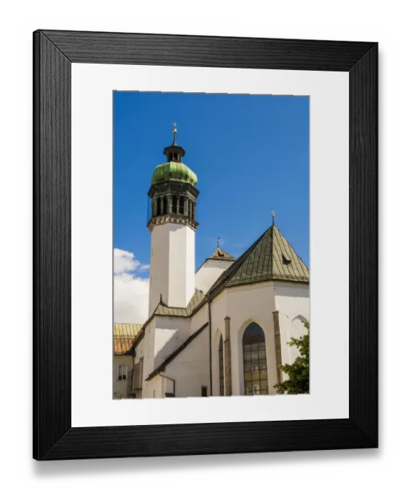 Framed Print : Wiltener Basilica church, Old Town, Innsbruck, Tyrol, Austria Framed Print : Wiltener Basilica church, Old Town, Innsbruck, Tyrol, Austria