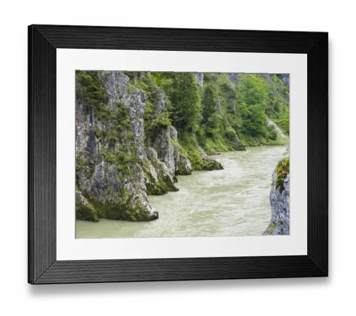 Framed Print : Canyon Entenlochklamm in Tyrol. Europe, Austria