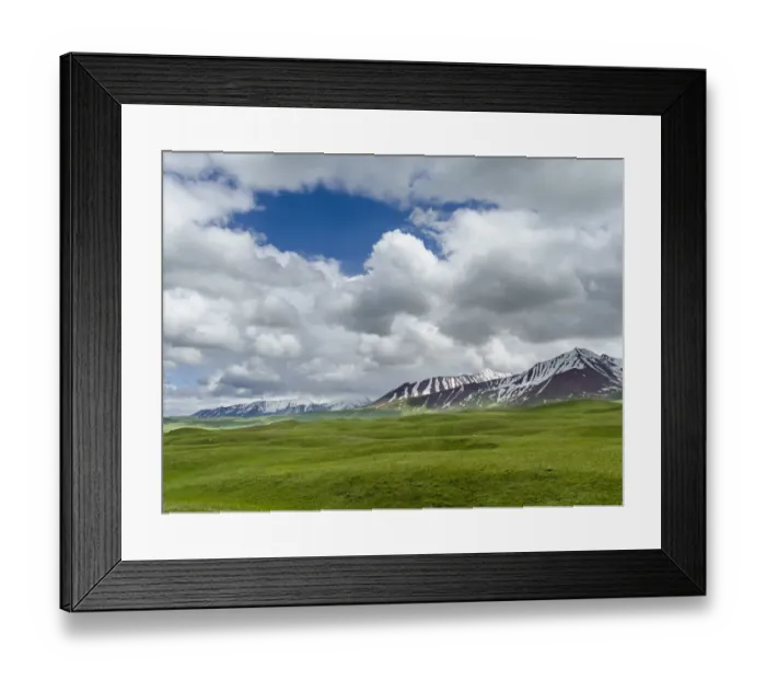 Framed Print : Alaj Valley in front of the Trans-Alay mountain range in the Pamir Mountains Framed Print : Alaj Valley in front of the Trans-Alay mountain range in the Pamir Mountains