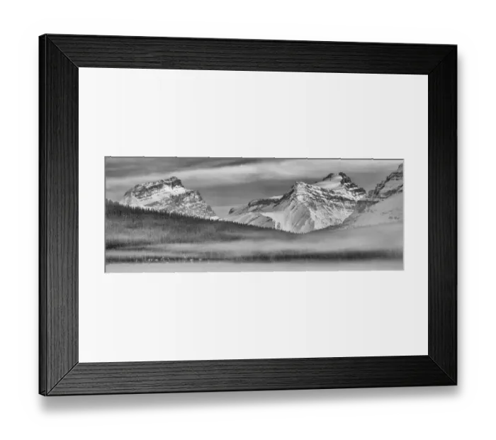 Framed Print : Canada, Alberta, Banff National Park, Panoramic view of Mount Andromache, Mount Hector Framed Print : Canada, Alberta, Banff National Park, Panoramic view of Mount Andromache, Mount Hector