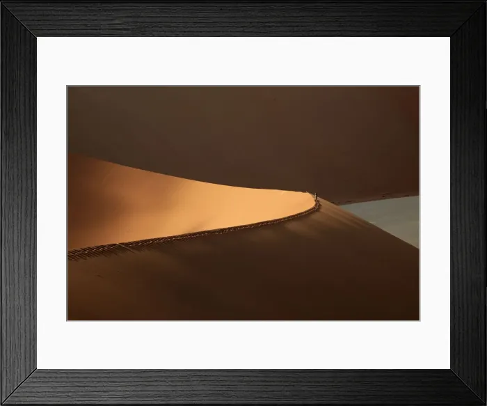Framed Print : People climbing sand dunes beside Deadvlei, near Sossusvlei, Namib-Naukluft National Park Framed Print : People climbing sand dunes beside Deadvlei, near Sossusvlei, Namib-Naukluft National Park
