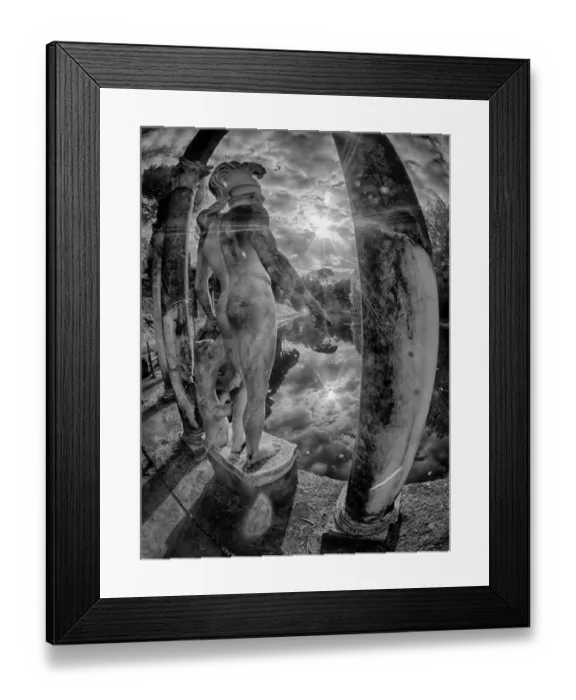 Framed Print : Italy, Puglia, Tivoli. The pool, Canopus in Hadrians Villa Framed Print : Italy, Puglia, Tivoli. The pool, Canopus in Hadrians Villa