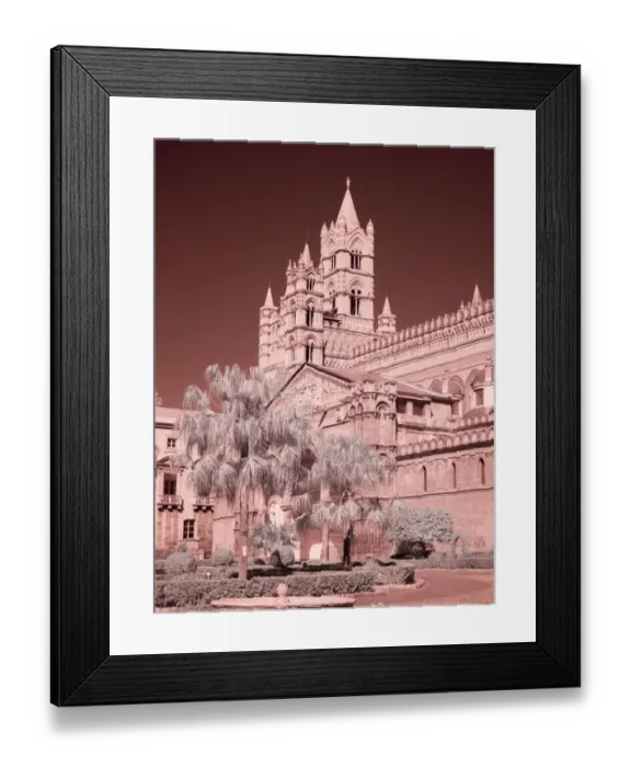 Framed Print : Italy, Sicily, Palermo. The cathedral church of the Roman Catholic of Palermo