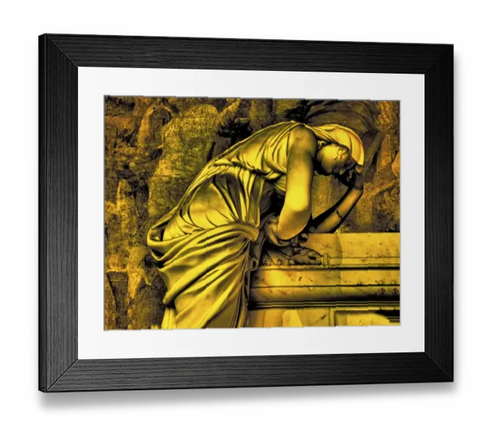 Framed Print : Italy, Pisa. Statue inside the cemetery Framed Print : Italy, Pisa. Statue inside the cemetery