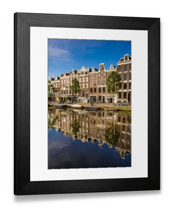 Framed Print : Prinsengracht Canal, Amsterdam, Holland, Netherlands Framed Print : Prinsengracht Canal, Amsterdam, Holland, Netherlands