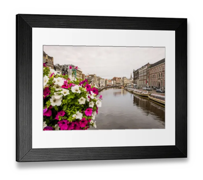 Framed Print : Rokin canal, Amsterdam, Holland, Netherlands Framed Print : Rokin canal, Amsterdam, Holland, Netherlands