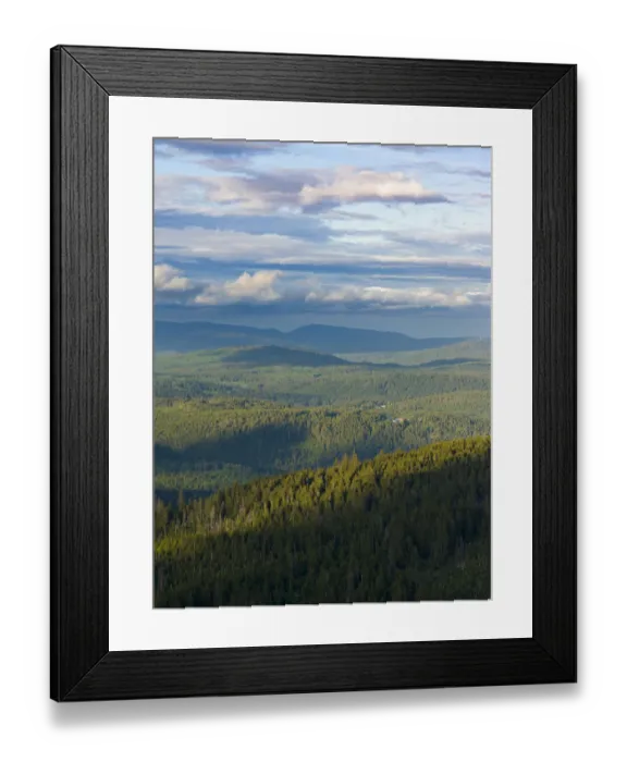 Framed Print : View from the peak of Mt. Lusen in the National Park Bavarian Forest (NP Bayerischer Wald Framed Print : View from the peak of Mt. Lusen in the National Park Bavarian Forest (NP Bayerischer Wald