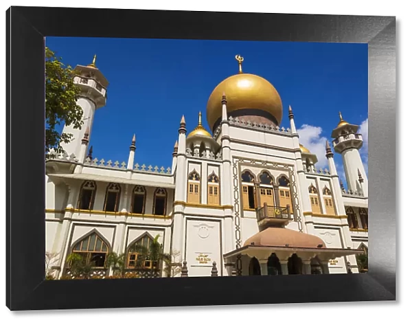 Masjid Sultan mosque on Arab Street in the Malay Heritage District, Singapore