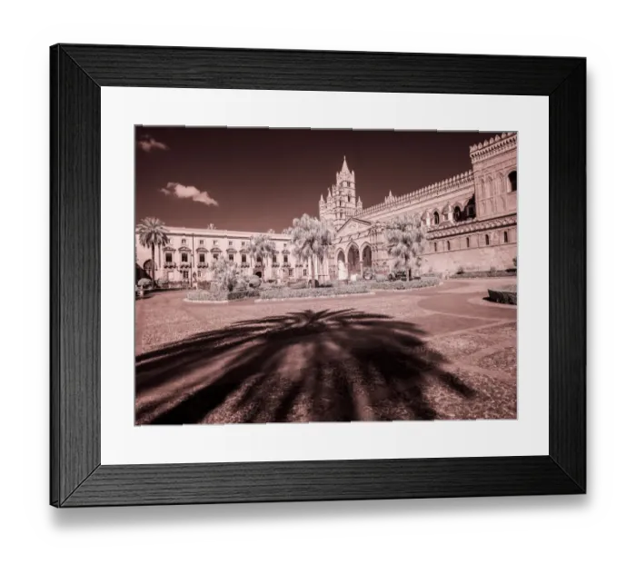 Framed Print : Italy, Sicily, Palermo. The cathedral church of the Roman Catholic of Palermo