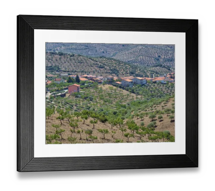 Framed Print : Portugal, Douro Valley. The hillside town of Castelo Mellor Framed Print : Portugal, Douro Valley. The hillside town of Castelo Mellor