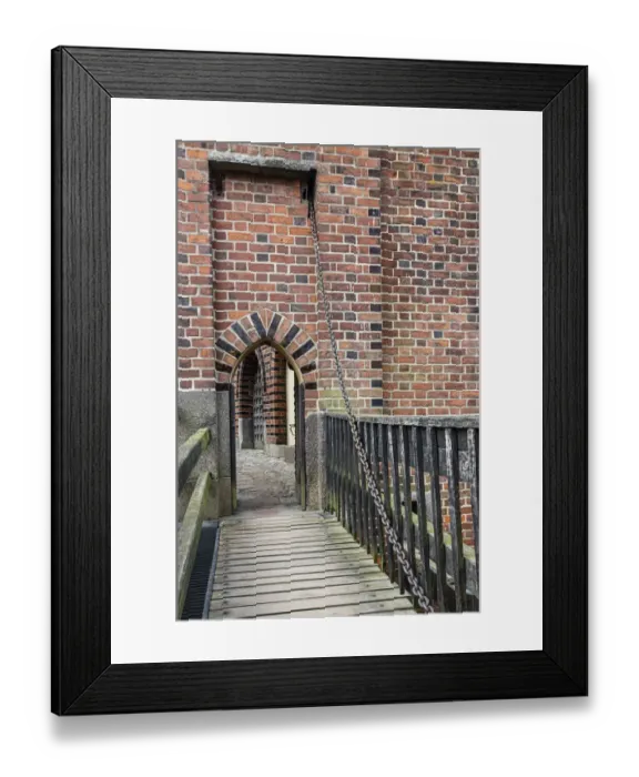 Framed Print : One of several drawbridge entrances to Malbork fortress Framed Print : One of several drawbridge entrances to Malbork fortress