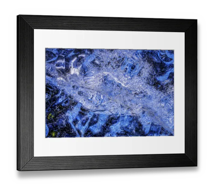 Framed Print : Abstract patterns Diamond Beach, Jokulsarlon glacier lagoon, Vatnajokull National Park Framed Print : Abstract patterns Diamond Beach, Jokulsarlon glacier lagoon, Vatnajokull National Park