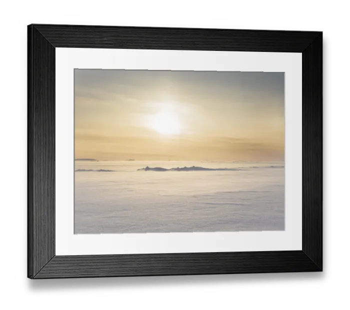 Framed Print : Sunset over the stormy and frozen Melville Bay, near Kullorsuaq in the far north of West Framed Print : Sunset over the stormy and frozen Melville Bay, near Kullorsuaq in the far north of West