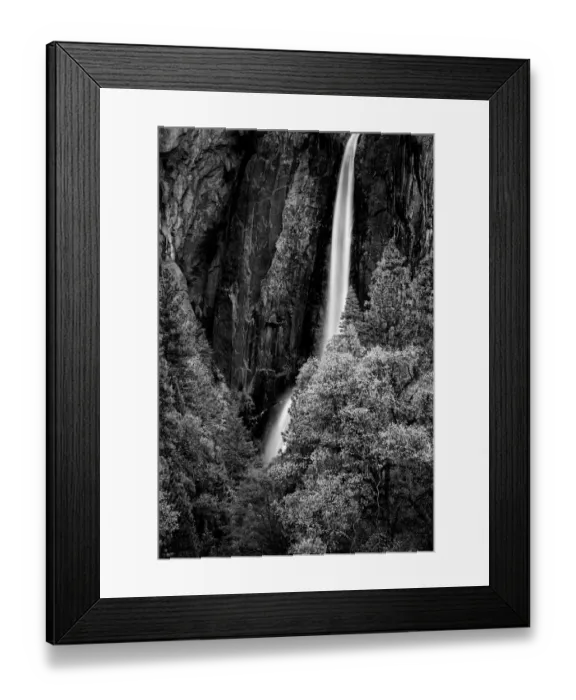 Framed Print : USA, California, Yosemite National Park, Lower Yosemite Falls at dusk Framed Print : USA, California, Yosemite National Park, Lower Yosemite Falls at dusk