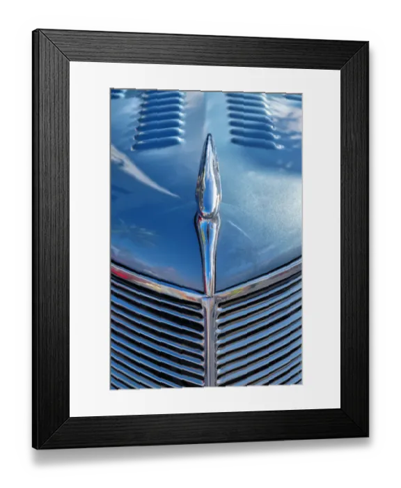 Framed Print : Ford classic car grill Framed Print : Ford classic car grill
