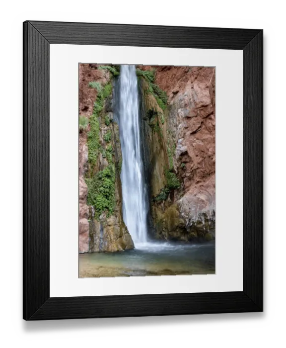 Framed Print : USA, Arizona. Deer Creek Falls, Grand Canyon National Park Framed Print : USA, Arizona. Deer Creek Falls, Grand Canyon National Park