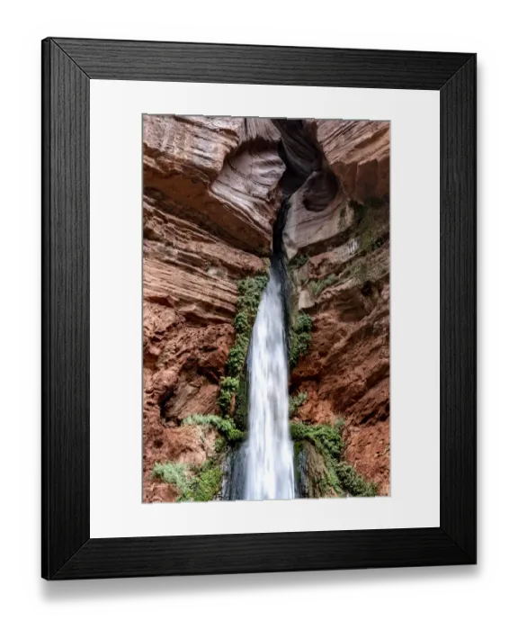 Framed Print : USA, Arizona. Deer Creek Falls, Grand Canyon National Park Framed Print : USA, Arizona. Deer Creek Falls, Grand Canyon National Park