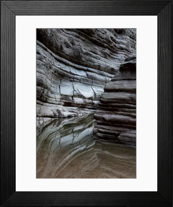 Framed Print : USA, Arizona. Reflections of geological formations, Matkatamiba Canyon Framed Print : USA, Arizona. Reflections of geological formations, Matkatamiba Canyon