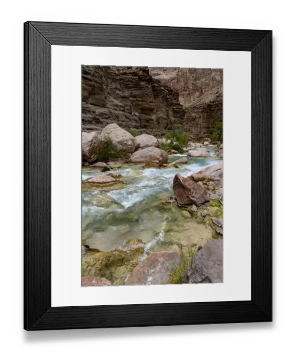 Framed Print : USA, Arizona. Havasu Creek, Havasu Creek Canyon, Grand Canyon National Park Framed Print : USA, Arizona. Havasu Creek, Havasu Creek Canyon, Grand Canyon National Park