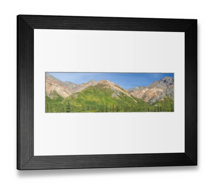 Framed Print : USA, Alaska. Fall colors on Sheep Mountain in the Matanuska River Valley Framed Print : USA, Alaska. Fall colors on Sheep Mountain in the Matanuska River Valley