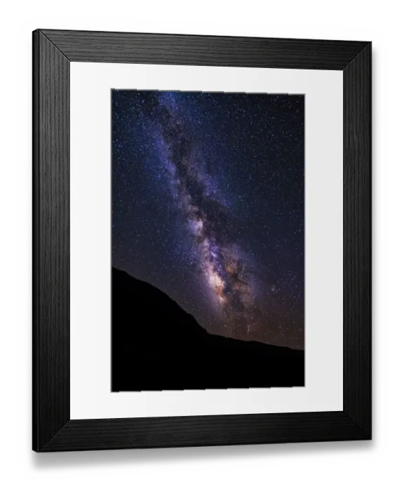 Framed Print : The Milky Way over Santa Rosa Island, Channel Islands National Park, California, USA