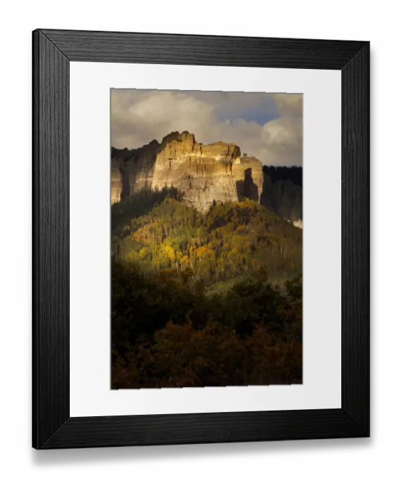 Framed Print : Cimarron Range in eastern Ouray, County, Colorado Framed Print : Cimarron Range in eastern Ouray, County, Colorado