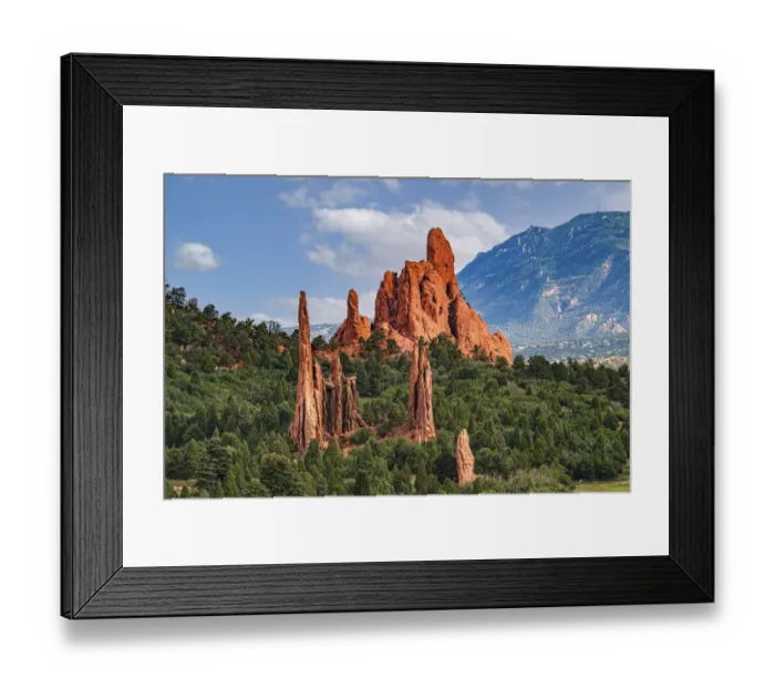 Framed Print : USA, Colorado, Colorado Springs, Garden of the Gods Framed Print : USA, Colorado, Colorado Springs, Garden of the Gods