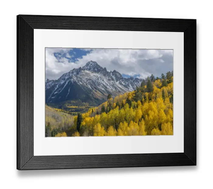 Framed Print : USA, Colorado, San Juan Mountains, Uncompahgre National Forest, Mt Framed Print : USA, Colorado, San Juan Mountains, Uncompahgre National Forest, Mt