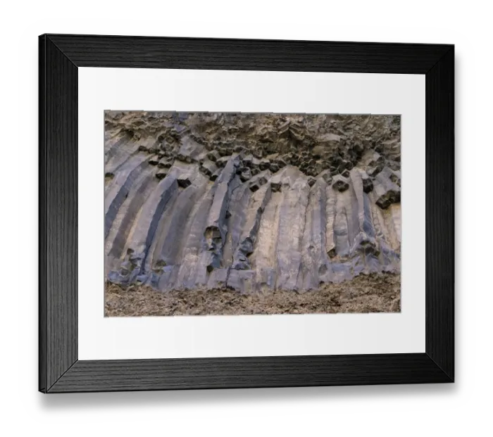 Framed Print : USA, Arizona. Lava cliffs, Pyroclastic formation, Grand Canyon National Park