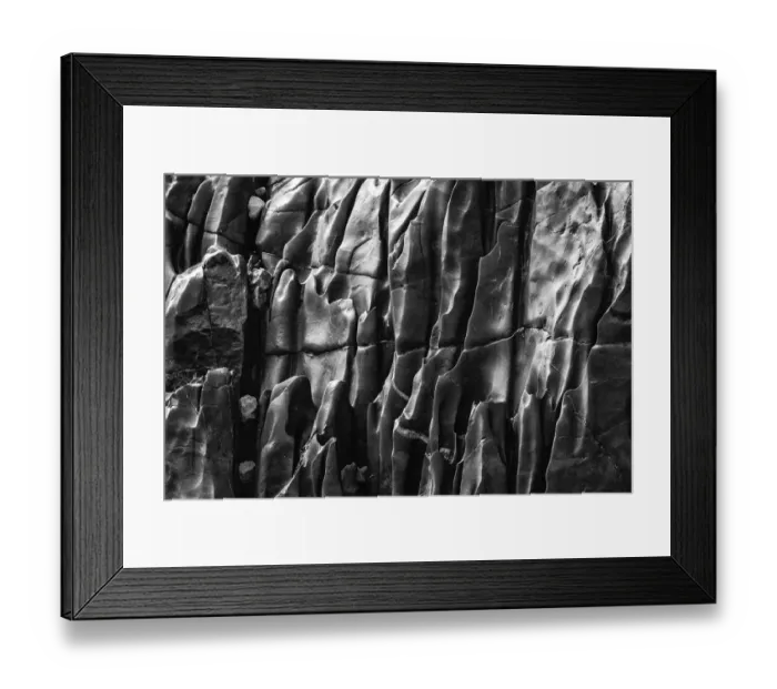 Framed Print : USA, Arizona. Black and White image. Canyon wall detail, Vishnu Shist Framed Print : USA, Arizona. Black and White image. Canyon wall detail, Vishnu Shist