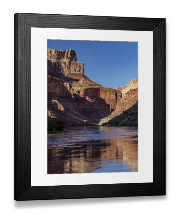 Framed Print : USA, Arizona. Reflections on the Colorado River, Grand Canyon National Park Framed Print : USA, Arizona. Reflections on the Colorado River, Grand Canyon National Park