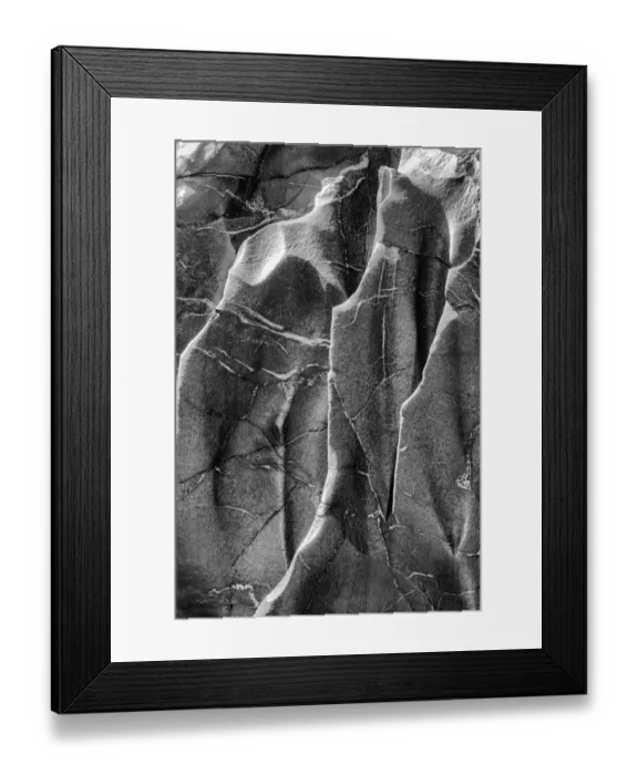 Framed Print : USA, Arizona. Black and White image. Canyon wall detail, Vishnu Shist Framed Print : USA, Arizona. Black and White image. Canyon wall detail, Vishnu Shist