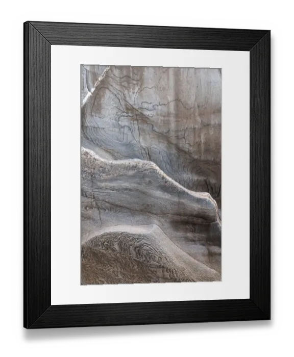 Framed Print : USA, Arizona. Geological formations, canyon wall detail, Clear Creek Canyon
