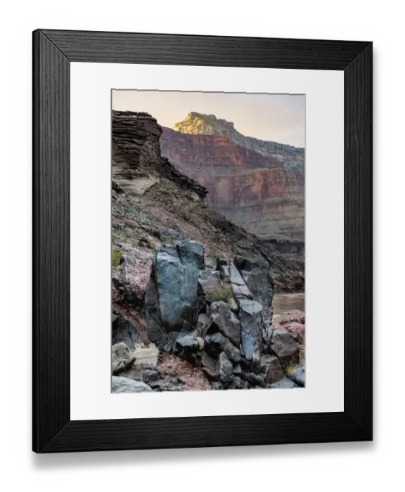 Framed Print : USA, Arizona. Last light in the Grand Canyon National Park Framed Print : USA, Arizona. Last light in the Grand Canyon National Park
