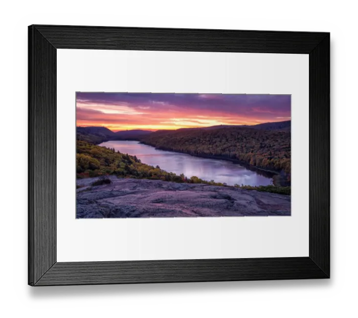 Framed Print : USA, Michigan, Upper Peninsula, Porcupine Mountains Wilderness State Park Framed Print : USA, Michigan, Upper Peninsula, Porcupine Mountains Wilderness State Park