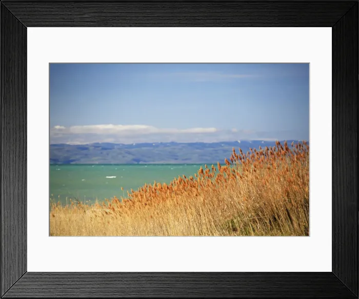Framed Print : USA, Idaho, Bear Lake. View of Bear lake with turquoise waters Framed Print : USA, Idaho, Bear Lake. View of Bear lake with turquoise waters