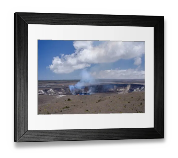 Framed Print : USA, Hawaii, Big Island of Hawaii. Hawaii Volcanoes National Park