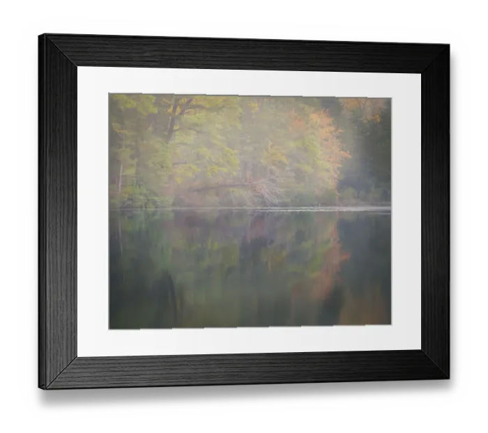 Framed Print : USA, New Jersey, Pine Barrens National Preserve. Autumn colors reflect in lake Framed Print : USA, New Jersey, Pine Barrens National Preserve. Autumn colors reflect in lake