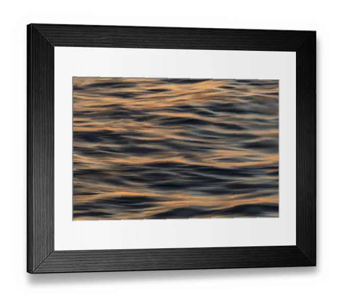 Framed Print : Sunset reflection on water, Lake Michigan, Holland, Michigan Framed Print : Sunset reflection on water, Lake Michigan, Holland, Michigan