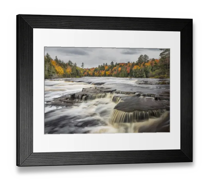 Framed Print : Flowing tea colored water from tannins, Tahquamenon River, Tahquamenon Falls State Park Framed Print : Flowing tea colored water from tannins, Tahquamenon River, Tahquamenon Falls State Park