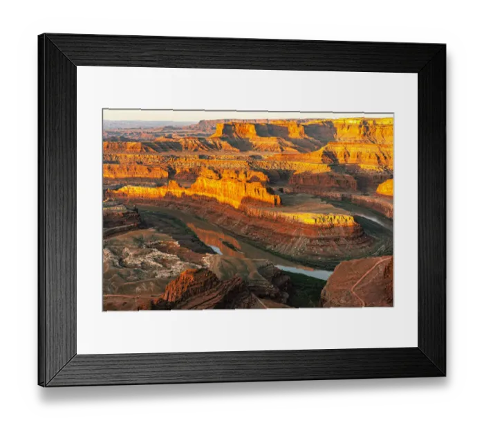 Framed Print : USA, Deadhorse, Utah, Canyon Framed Print : USA, Deadhorse, Utah, Canyon