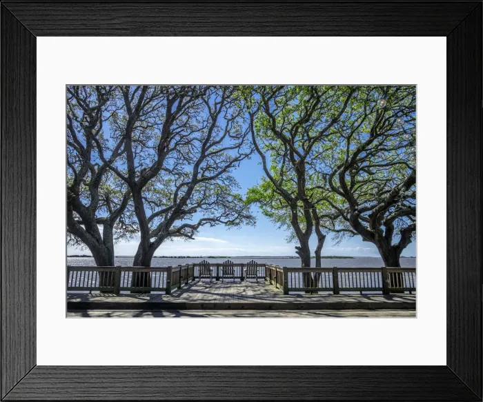 Framed Print : Riverfront, Southport, North Carolina Framed Print : Riverfront, Southport, North Carolina