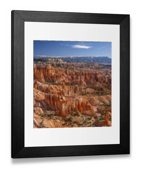 Framed Print : USA, Utah, Bryce Canyon National Park, Colorful hoodoos in Bryce Amphitheater