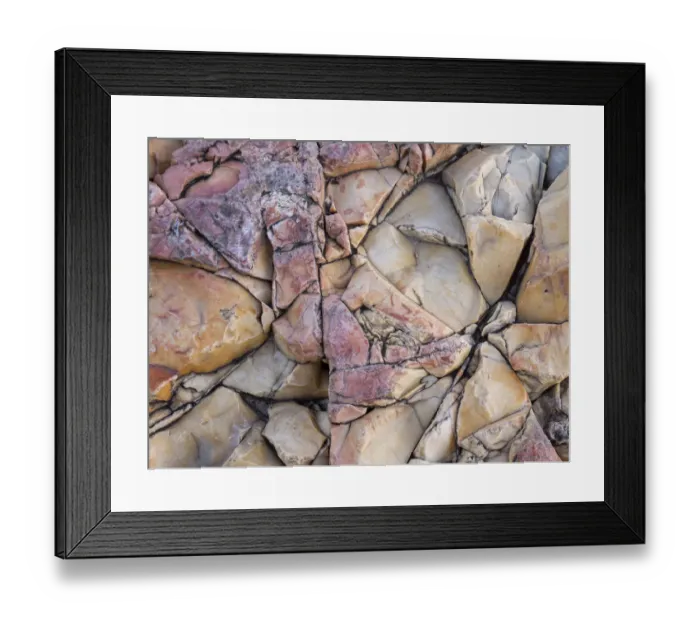 Framed Print : Rock patterns near Grand Falls, Shoal Creek, Joplin, Missouri Framed Print : Rock patterns near Grand Falls, Shoal Creek, Joplin, Missouri