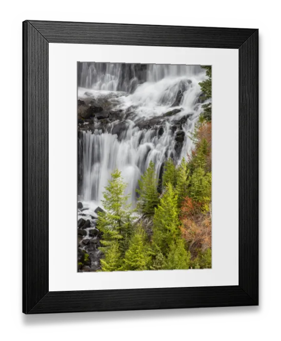 Framed Print : Undine Falls, Yellowstone National Park, Montana, USA Framed Print : Undine Falls, Yellowstone National Park, Montana, USA
