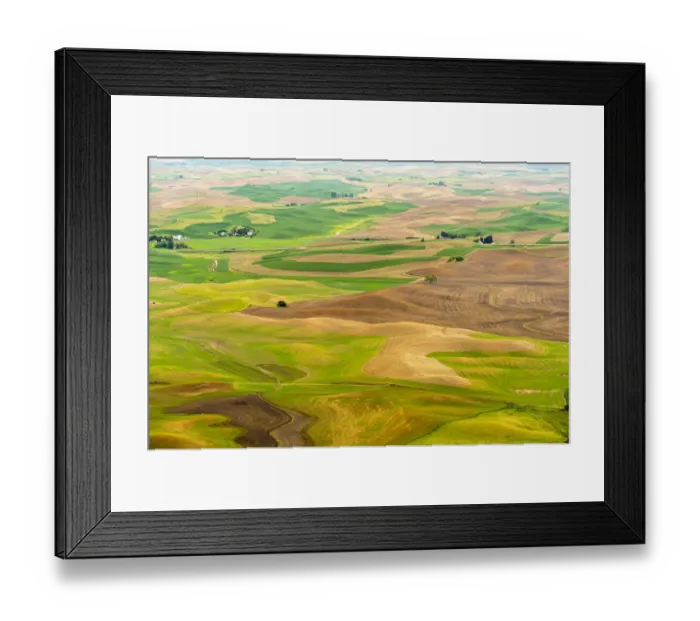 Framed Print : USA, Washington State, Palouse
