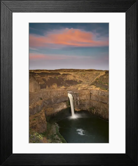 Framed Print : Usa, Washington State. Palouse Falls Framed Print : Usa, Washington State. Palouse Falls