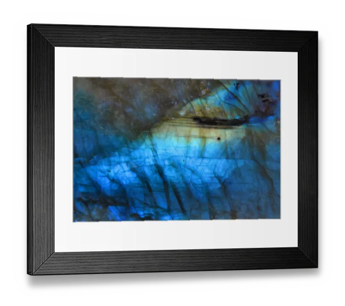 Framed Print : USA, Oregon. Close-up of labradorite stone Framed Print : USA, Oregon. Close-up of labradorite stone