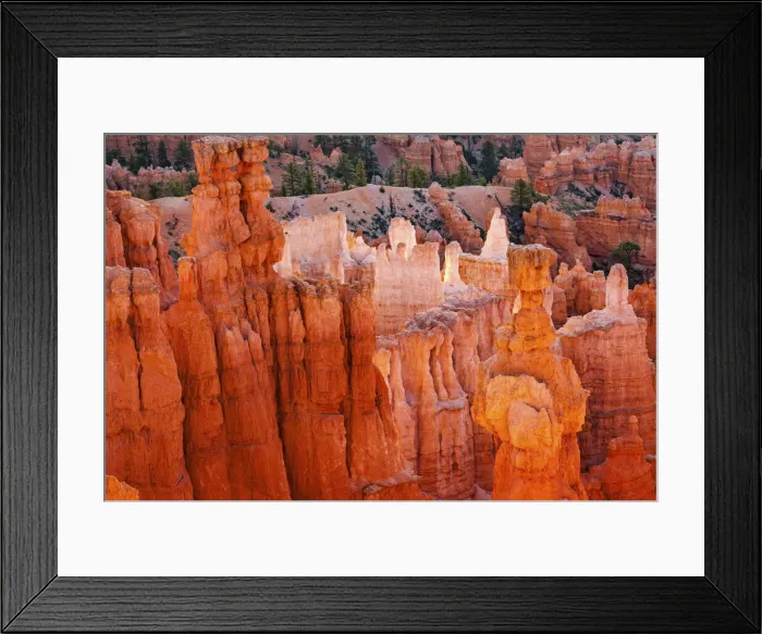Framed Print : Thors Hammer, Sunset Point, Bryce Canyon National Park, Utah