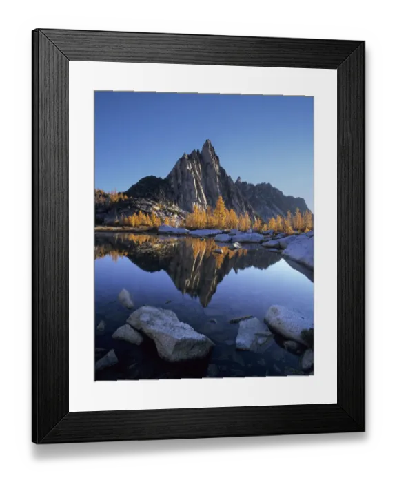 Framed Print : Washington State, Alpine Lakes Wilderness, Enchantment Lakes